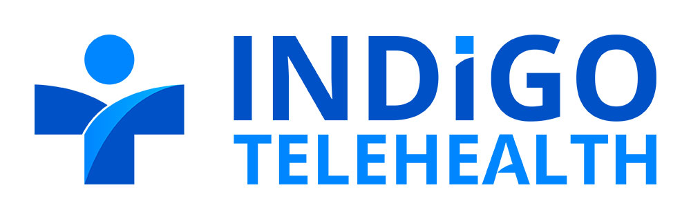 Indigo Telehealth Logo Design