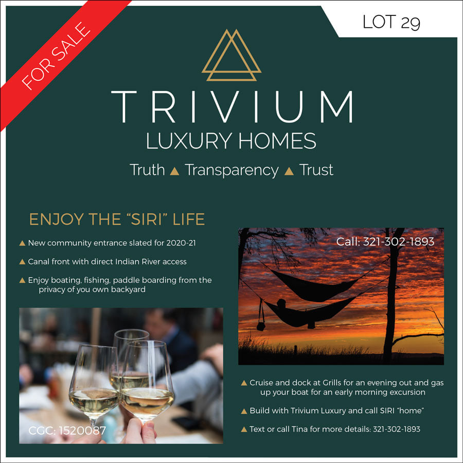 Large Signs: Trivium Luxury Homes 08