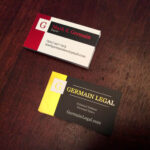 Premium Biz Cards: Germain Legal 1