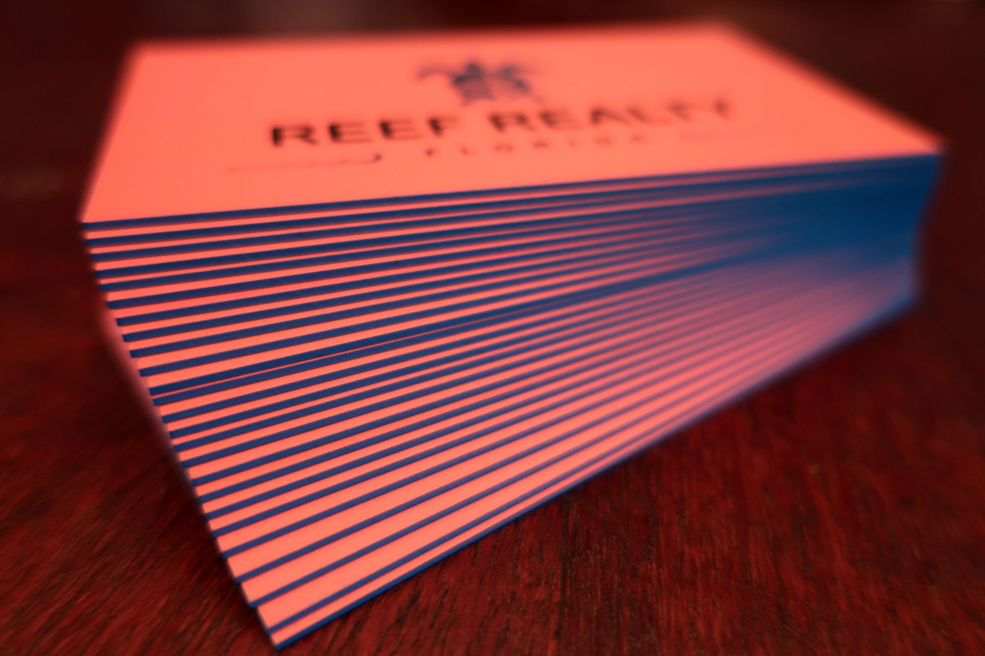 Reef Realty: Premium Silk Business Cards 02