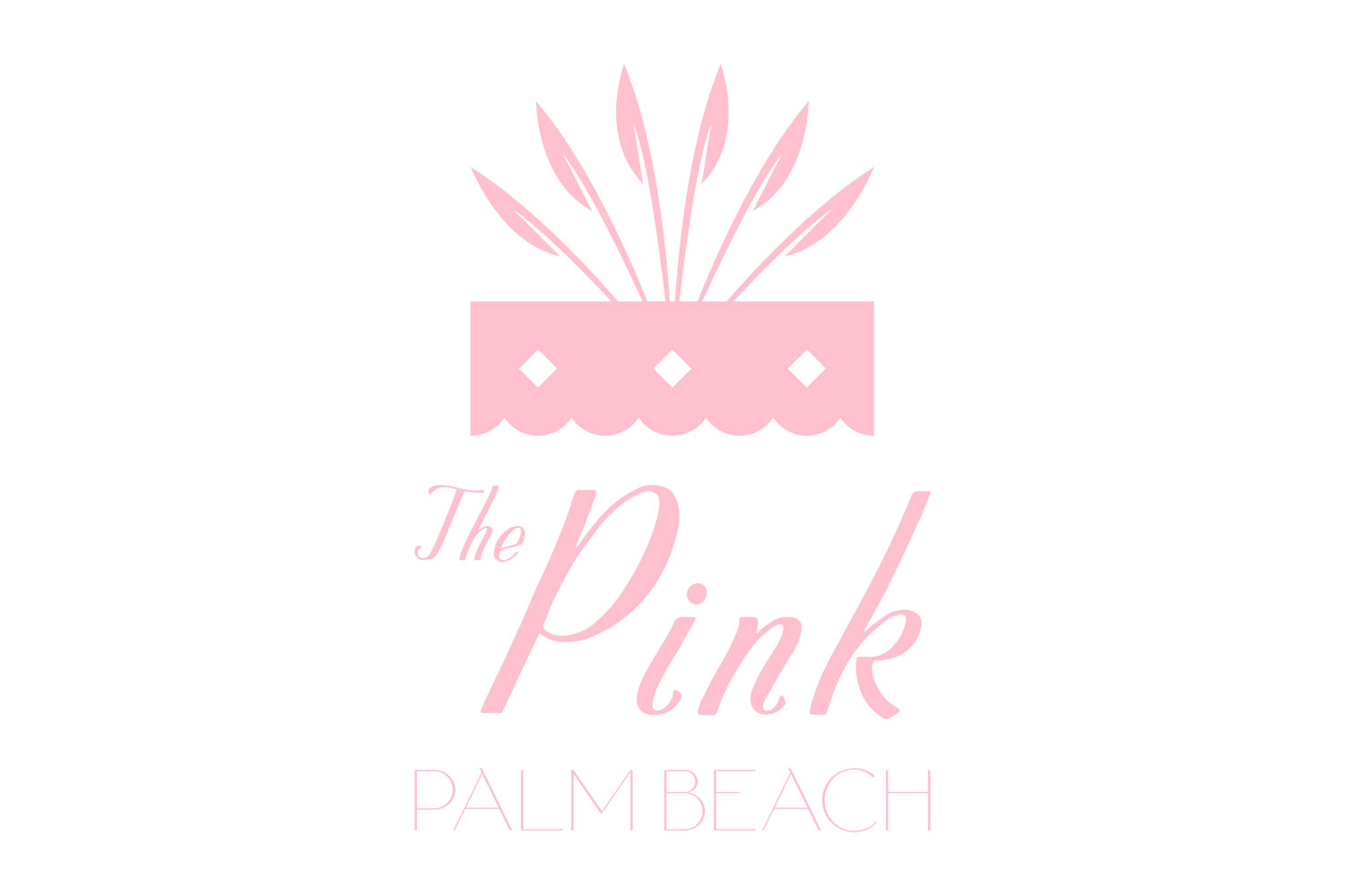 New Logo Design: The Pink Palm Beach