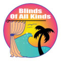 Logo Design: Blinds of All Kinds (circle)