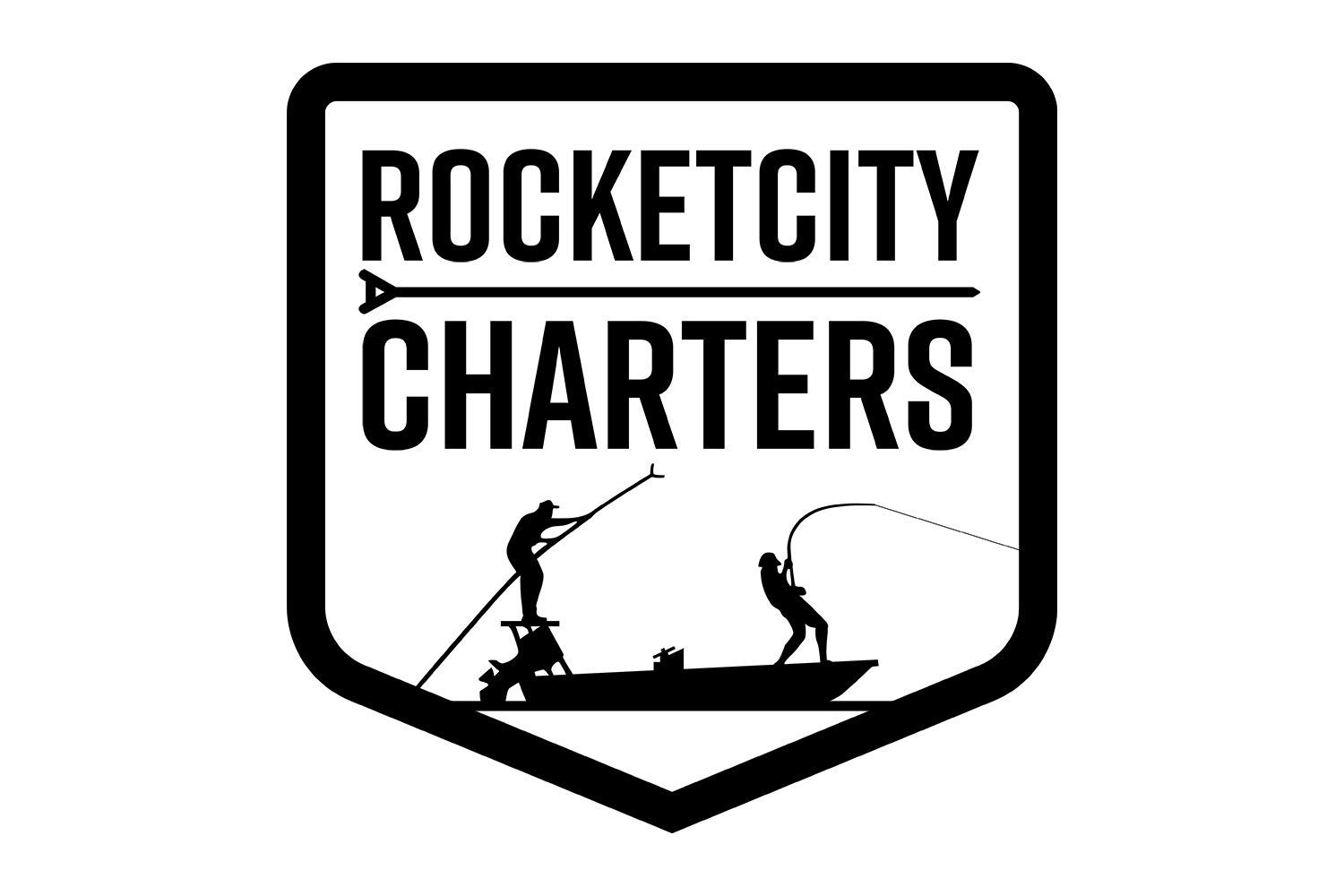 New Logo Design: Rocket City Charters