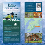 New Rackcards: Exit Glacier Cabins