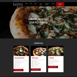 New Website Launched for Botta Pizzeria & Bakery